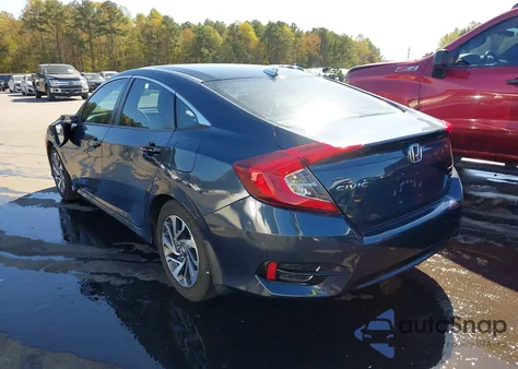 2016 Honda Civic Ex from USA, damaged, VIN 19XFC2F78GE059817